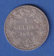 Frankfurt Silbermünze 1 Gulden 1844 - Andere & Zonder Classificatie