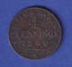 Preußen Kursmünze 4 Pfennige 1860 A  - Otros & Sin Clasificación