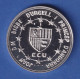 Andorra 1992 Silbermünze Kaiser Karl Der Große 10 Diners/ECU 31,47g Ag925 PP - Andorre