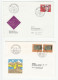 BALLOONING 4 Covers 1973 - 1988 Switzerland Event Hot Air Balloon Flight Stamps Cover - Andere (Lucht)