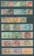 Delcampe - Plebiscite, Upper Silesia, 1920; Lot Of 5 ENHANCED Sets MiNr 13-29 (138 Stamps) - Used - Silesia
