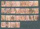 Delcampe - Plebiscite, Upper Silesia, 1920; Lot Of 287 Stamps From Set MiNr 13-29 - Used - Slesia