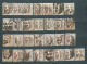 Delcampe - Plebiscite, Upper Silesia, 1920; Lot Of 287 Stamps From Set MiNr 13-29 - Used - Slesia