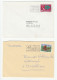 BUSES 3 Diff  Covers 1966 - 1987 Illus BUSES Slogan SWITZERLAND Postbus Automobile Post Stamps Cover Bus - Busses