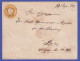 Danzig 1860 Alte Preußen-Ganzsache 3 Sgr Gelaufen Nach Berlin - Postal  Stationery