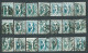 Delcampe - Plebiscite, Upper Silesia, 1920; Lot Of 155 Stamps MiNr 18 (from Set MiNr 13-29) - Used - Silésie