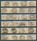 Delcampe - Plebiscite, Upper Silesia, 1920; Lot Of 267 Stamps From Set MiNr 13-29 - Used - Slesia
