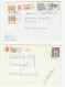 Collection 10 Registered 1962 -1993 SWITZERLAND COVERS Stamps Cover  Reg Label - Collections