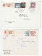 Delcampe - Collection 10 Registered 1962 -1993 SWITZERLAND COVERS Stamps Cover  Reg Label - Sammlungen