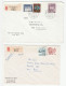 Delcampe - Collection 10 Registered 1962 -1993 SWITZERLAND COVERS Stamps Cover  Reg Label - Collections