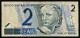 A10  BRAZIL   BILLETS DU MONDE   BANKNOTES  2 REAIS 2001 - Brazilië