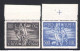 1948 Vaticano Posta Aerea Tobia N° 16/17 2 Valori ** MNH CENTRATI Bordo Alto Ce - Poste Aérienne