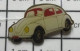 511C Pins Pin's / Rare & Belle Qualité  AUTOMOBILES / VW VOLKSWAGEN COCCINELLE BLANCHE INTERIEUR ROUGE - Volkswagen