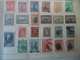 BULGARIA  41 STAMPS OLD ON PAPERS PAGES WITH  POSTMARK   AND MLN 3 SCAN - Altri & Non Classificati