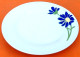 5 Assiettes   Porcelaine à Décor Floral - Andere & Zonder Classificatie