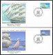 Marshall 450,458,460,466,FDC.Michel 579-582. Sailing Ships,Island Transport,1995 - Marshall