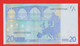 011 - BILLET 20 EUROS 2002 NEUF Signature WIM DUISEMBERG  N° U06113351525- Imp L004F1 - 20 Euro