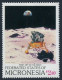 Micronesia 81 Ai Sheet, 82, MNH. Mi 132-141. Space, 1989. First Moon Landing-20. - Micronesia