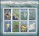 Palau 334-336 Sheets,MNH. PHILAKOREA-1994. Birds,Fish,Turtle, Crocodile,Dolphin, - Palau