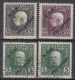 ⁕  Austria 1915 Bosnia ⁕ K.u.K. FELDPOST - Overprint On Franz Joseph ⁕ 4v MH/used - Oblitérés