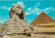 Egypte - Gizeh - Giza - The Great Sphinx And Kheops Pyramid - Carte Neuve - CPM - Voir Scans Recto-Verso - Guiza