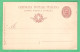 REGNO D'ITALIA 1895 CARTOLINA POSTALE EFFIGE OVALE UMBERTO I MIL. 96 10 C Rosa (FILAGRANO C25) NUOVA - Stamped Stationery