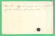 REGNO D'ITALIA 1895 CARTOLINA POSTALE EFFIGE OVALE UMBERTO I MIL. 98 10 C Rosa (FILAGRANO C25) NUOVA CON SCRITTO - Stamped Stationery