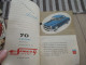 Pub Publicité Livret D'époque SIMCA Aronde 9 16 Pages + Petit Carnet - Cars