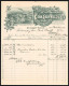 Rechnung Zürich-Enge 1908, Gebr. Leuthold & Co., Mechanische Wirkwaaren-Fabrik, Die Geschäftsstelle Aus Der Vogelsch  - Switzerland