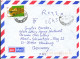 Egypt Registered Air Mail Cover Sent To Germany 4-3-1999 Single Franked 28-9-2000 Also A Stamp On The Backside Of The Co - Poste Aérienne