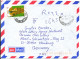 Egypt Registered Air Mail Cover Sent To Germany 4-3-1999 Single Franked 28-9-2000 Also A Stamp On The Backside Of The Co - Aéreo