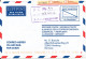 Nepal Registered Air Mail Cover Sent To Germany 1999 Stamps On Backside Of The Cover - Nepal