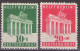 Germany Deutschland Alliierte Besetzung Bizone Amerikanisch-Britische Zone 1948 Mi 101 - 102 - MNH**VF - Mint
