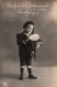 H0799 - Hübscher Kleiner Junge Zuckertüte Mütze Ranzen - Glückwunschkarte Schulanfang - Premier Jour D'école
