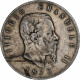 Monnaie, Italie, Vittorio Emanuele II, 5 Lire, 1873, Milan, TB, Argent, KM:8.3 - 1861-1878 : Victor Emmanuel II.