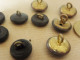 Vintage Boutons Marine Royale De L'armée Anglaise - Boutons