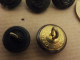 Vintage Boutons Marine Royale De L'armée Anglaise - Boutons