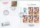 COV 87 - 2169-a Football, HAGI, Sheet With Vignette, Romania - REGISTERED Cover - Used - 2011 - Tarjetas – Máximo