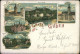 Ansichtskarte Litho AK Guben Kreishaus, Grüne Wiese, Straße 1899 - Guben