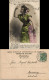 Menschen / Soziales Leben - Frauen Colorierte Foto AK Guerica 1906 - Personaggi
