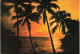 Fiji (Fidschi-Inseln) (Fidschi-Inseln) Sunset Sonnenuntergang Südsee 1984 - Fiji
