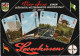 Ansichtskarte Leverkusen Vier Asse Bayer, Park, Autobahn 1966 - Leverkusen