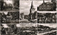Ansichtskarte Solingen Straße, Schwimmbad, Rathaus 1957 - Solingen