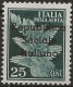RSITE12N - 1944 RSI / Teramo, Sassone Nr. 12, Francobollo Di Posta Aerea Nuovo Senza Linguella **/ - Emisiones Locales/autónomas