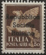 RSITE13N - 1944 RSI / Teramo, Sassone Nr. 13, Francobollo Di Posta Aerea Nuovo Senza Linguella **/ - Lokale/autonome Uitgaven