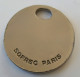 Jeton De Caddie - Radio - NOSTALGIE - C'est Pour Toujours - En Métal - - Trolley Token/Shopping Trolley Chip