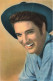 CELEBRITES - Elvis Presley In Love Me Tender- Colorisé - Carte Postale Ancienne - Sänger Und Musikanten