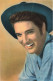 CELEBRITES - Elvis Presley In Love Me Tender- Colorisé - Carte Postale Ancienne - Cantantes Y Músicos