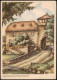 Dilsberg-Neckargemünd Jugendherberge Dilsberg/Neckartal, Künstlerkarte 1950 - Neckargemünd