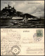 Blankenese-Hamburg Süllberg, Dampfer, Kriegsschiff - Wolkenstimmungsbild 1908 - Blankenese